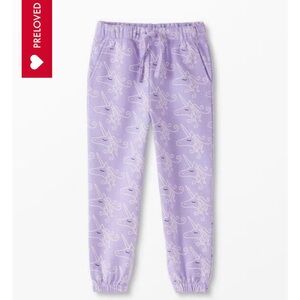 Hanna Andersson Purple Joggers with unicorns